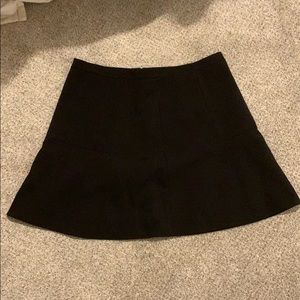 Jcrew black circle skirt